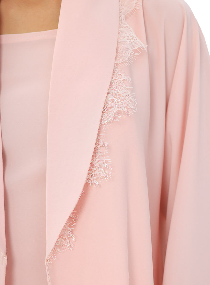 Baby Pink Laced Up Gentlewoman Edition