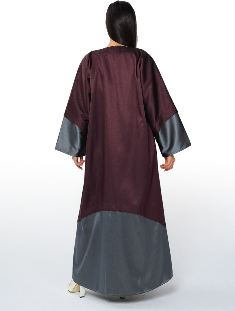 Deep purple / grey tone