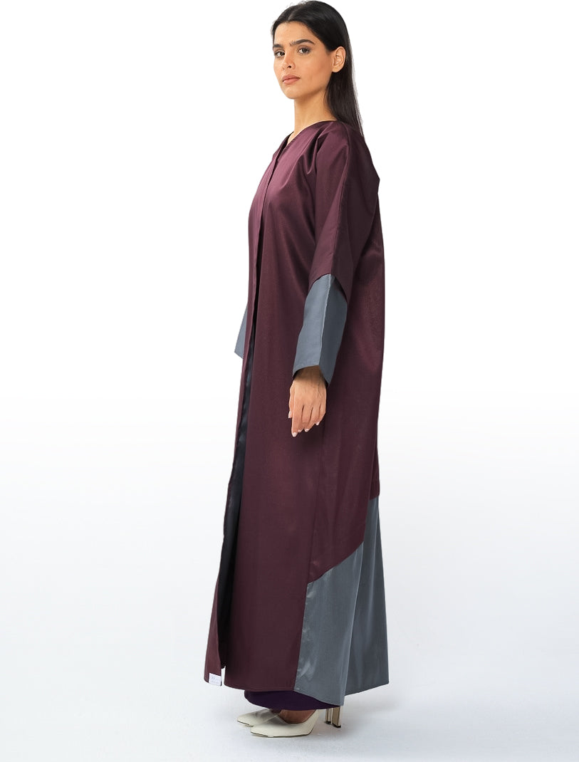 Deep purple / grey tone