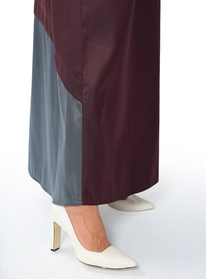 Deep purple / grey tone