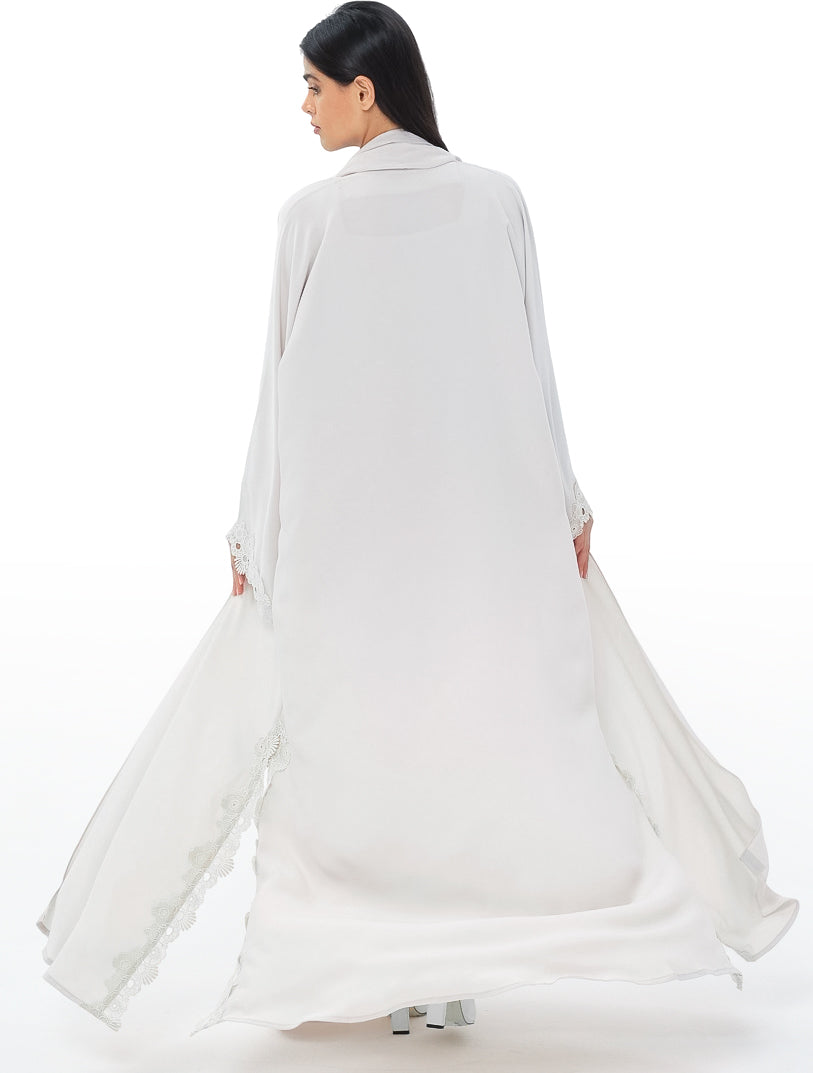 Light Grey Hues With Lace