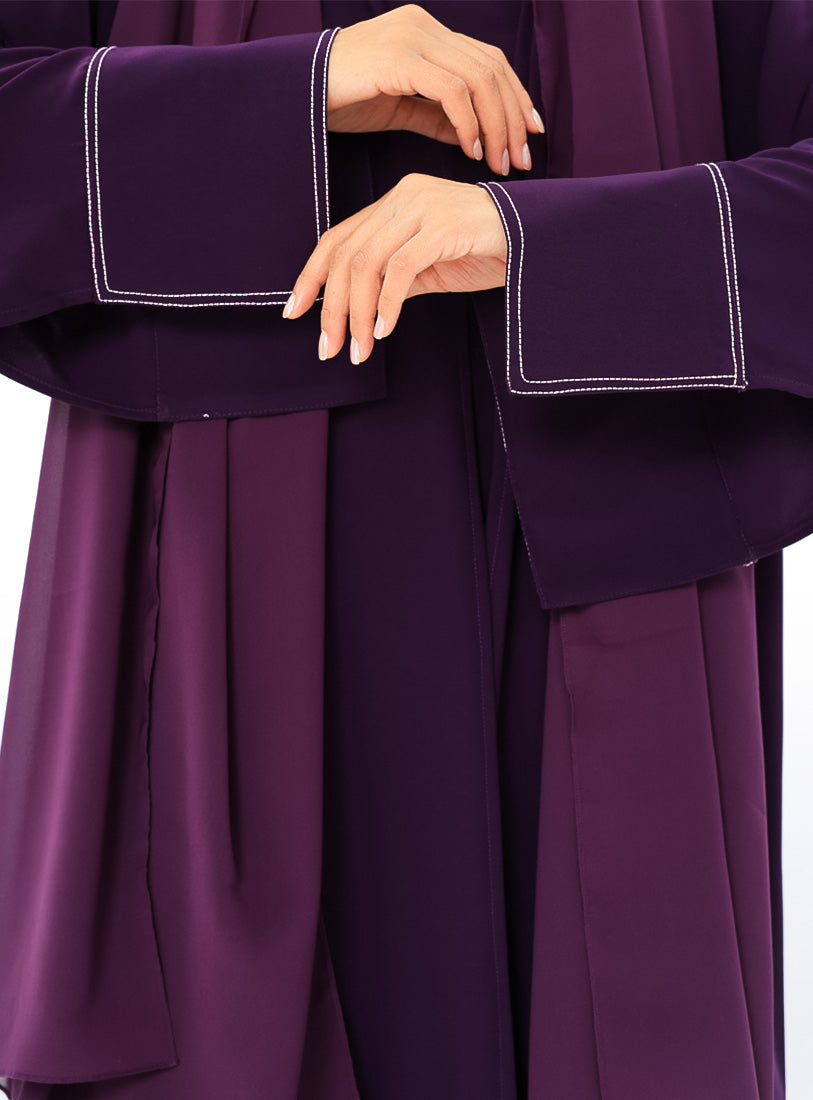 Purple Stitched Cuff Series